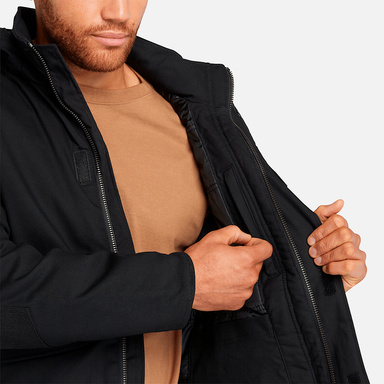 Manteau a capuchon isotherme Timberland PRO Ironhide pour hommes