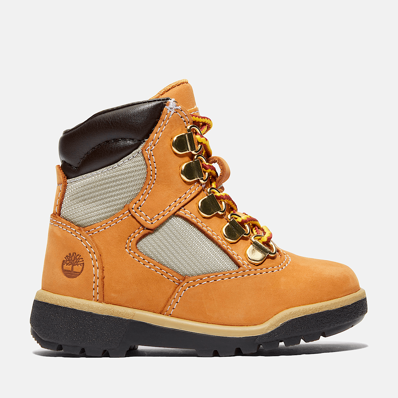 Toddler 6 Inch Field Boots Wheat Nubuck Timberland US