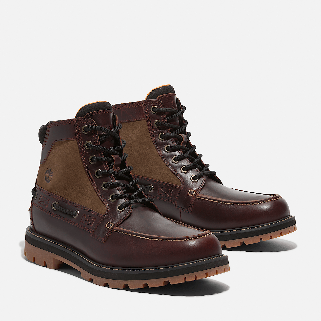Botte Britton Road a bout mocassin et 7 illets pour hommes