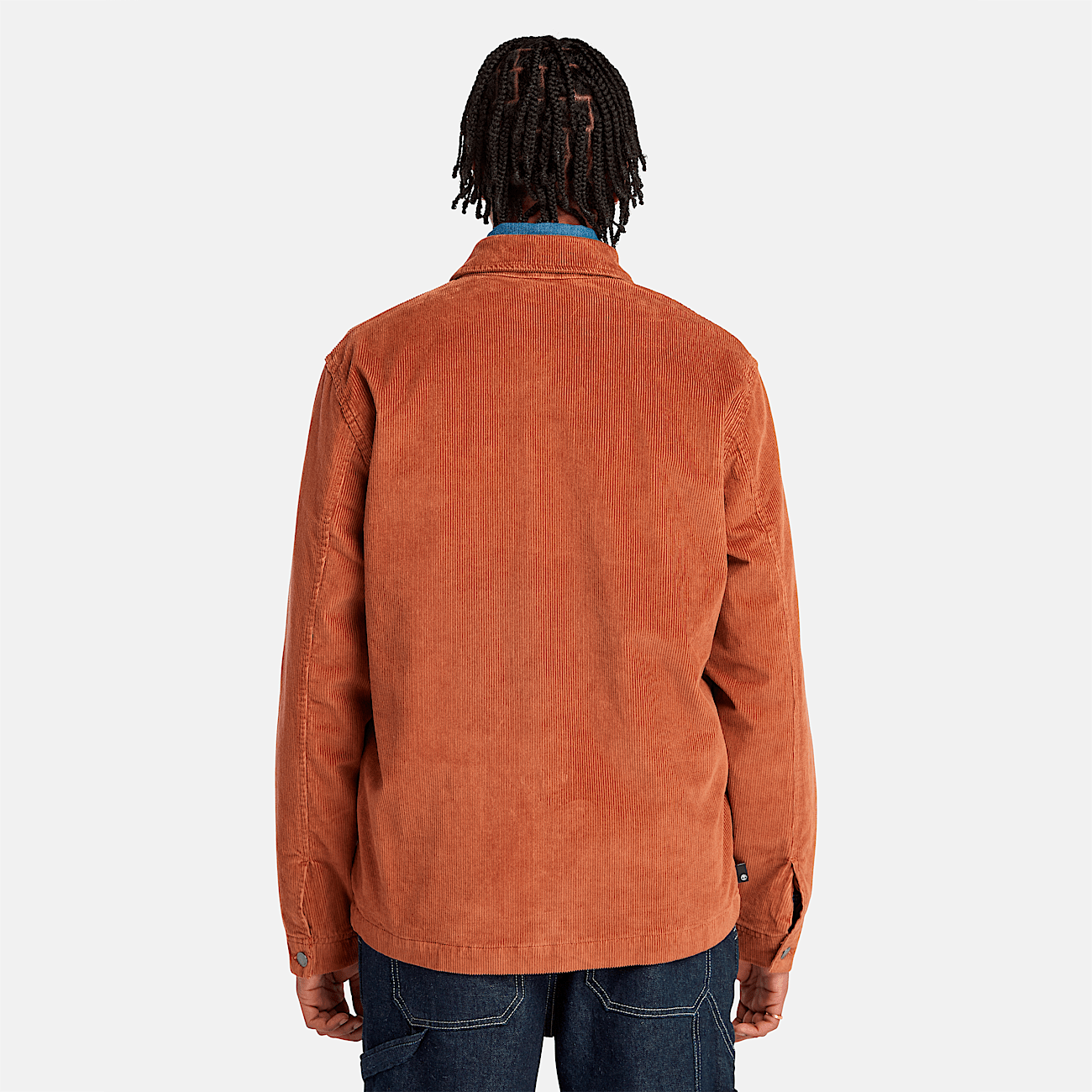 Orange corduroy jacket mens on sale
