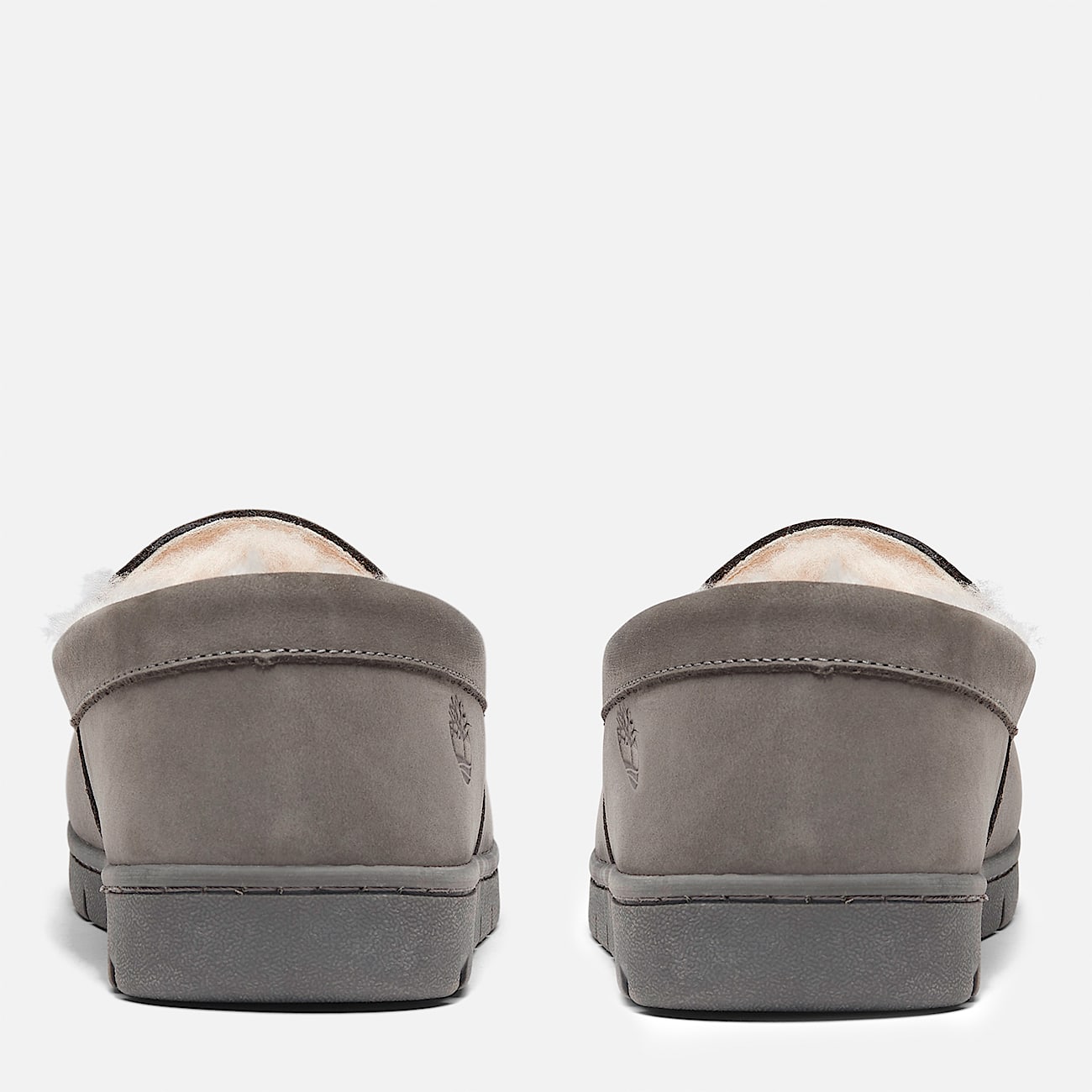 Grey moccasin slippers mens hot sale