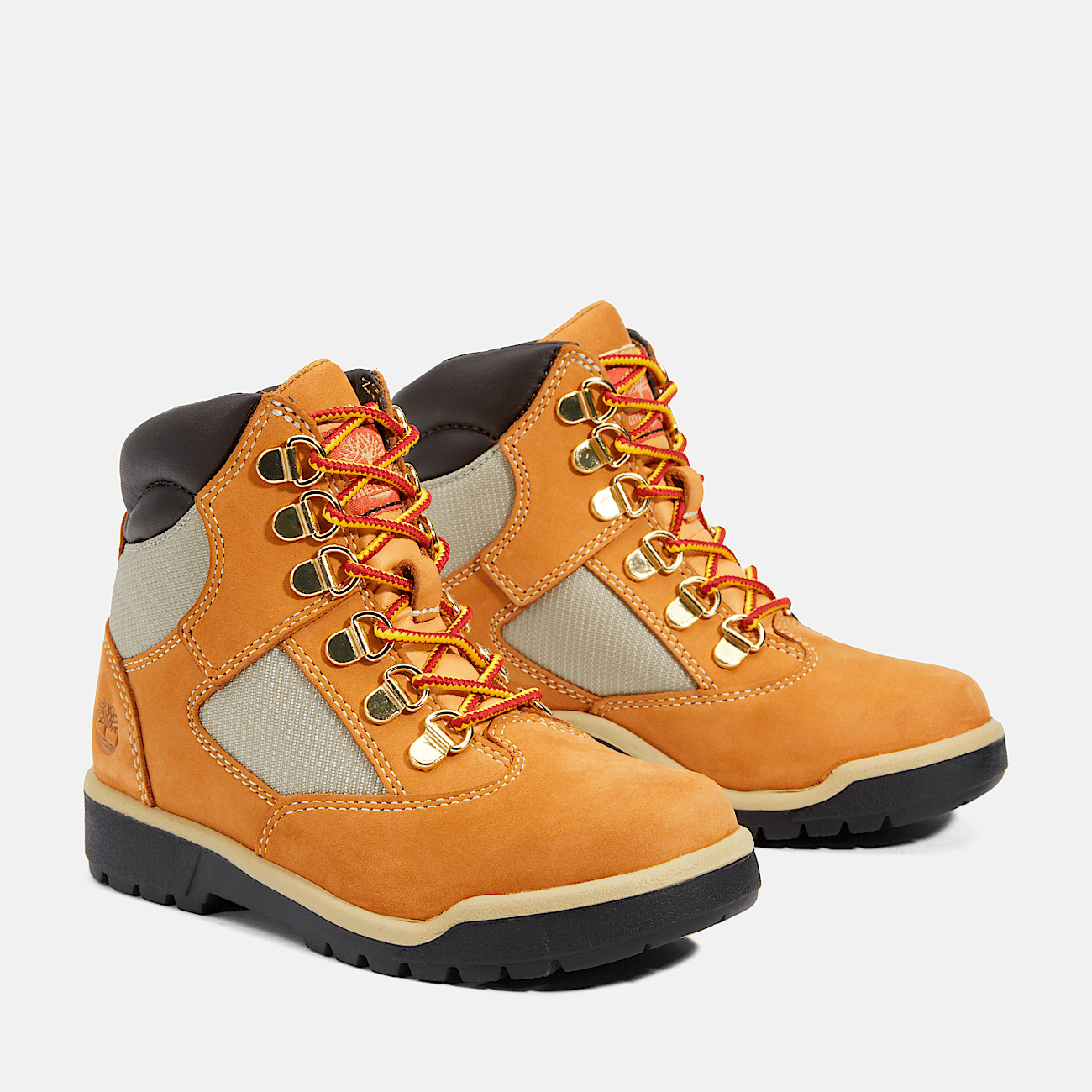 Junior 6 Inch Field Boots in Wheat Nubuck Timberland US