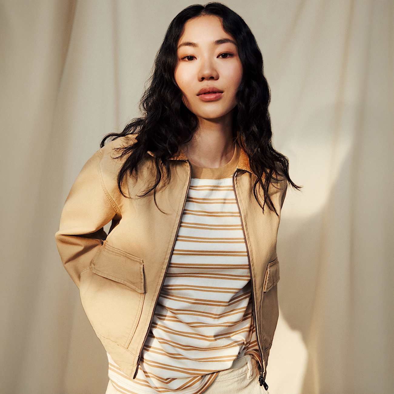 Canvas womens jacket shop