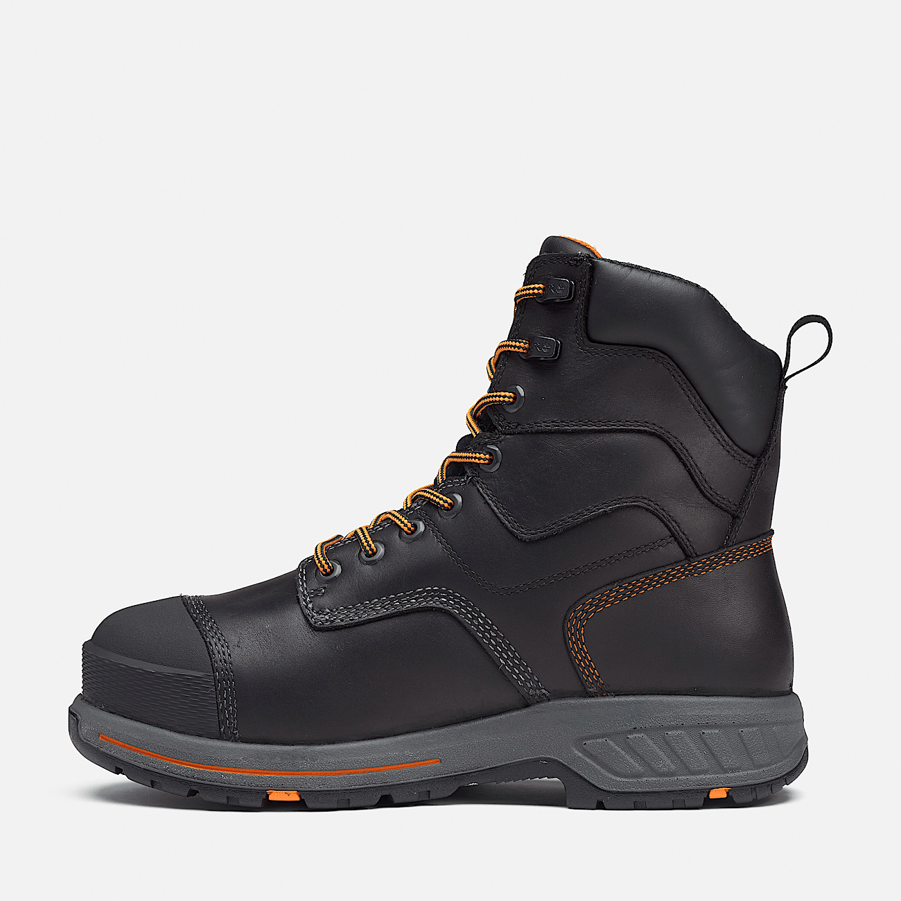 Black 8 inch work boots store