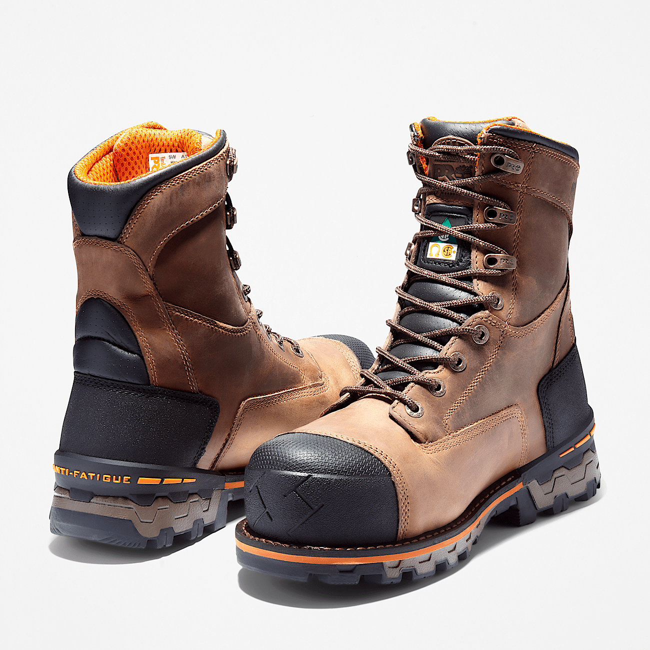 Botte sans doublure Timberland PRO Boondock 8 po a embout en composite pour hommes
