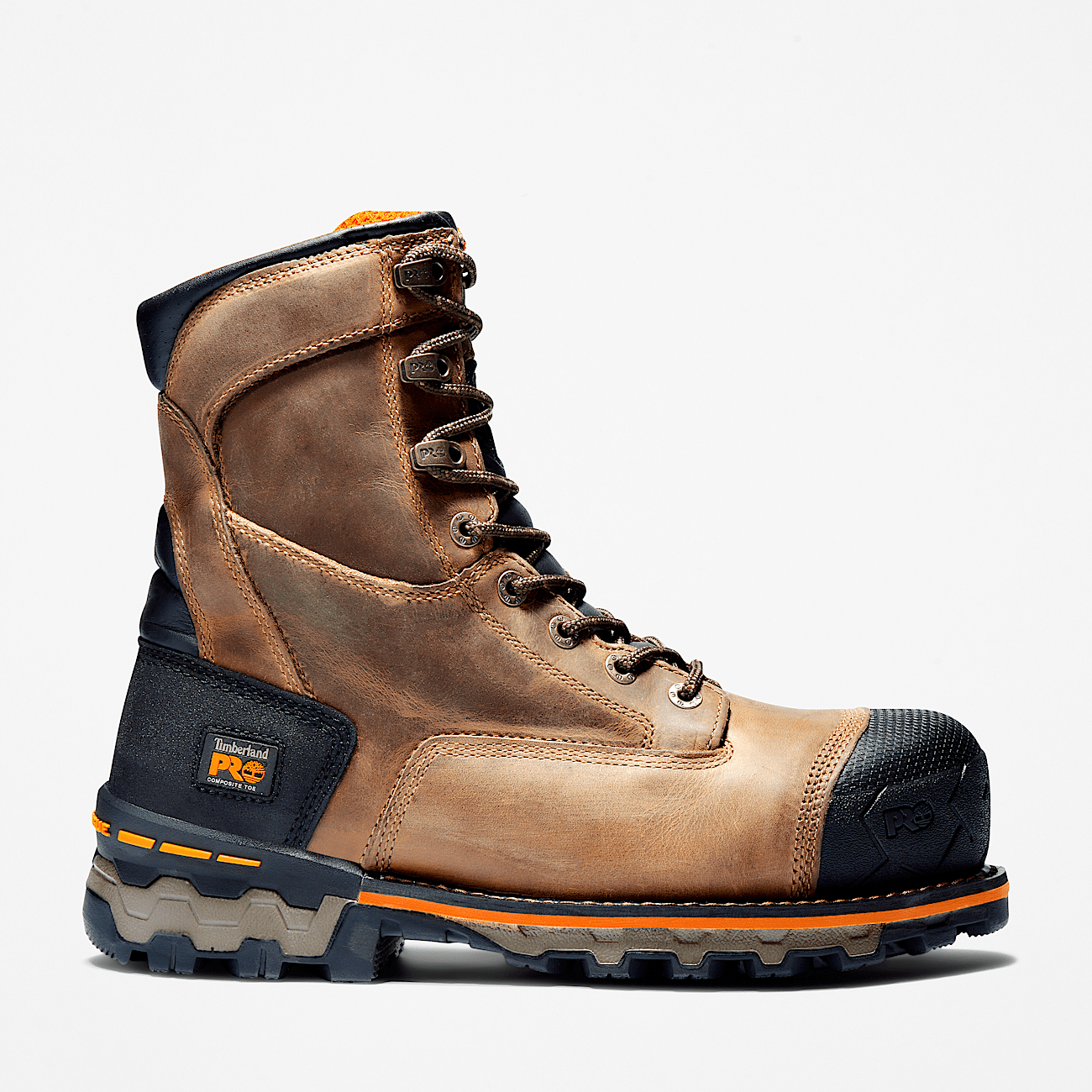 Botte sans doublure Timberland PRO Boondock 8 po a embout en composite pour hommes