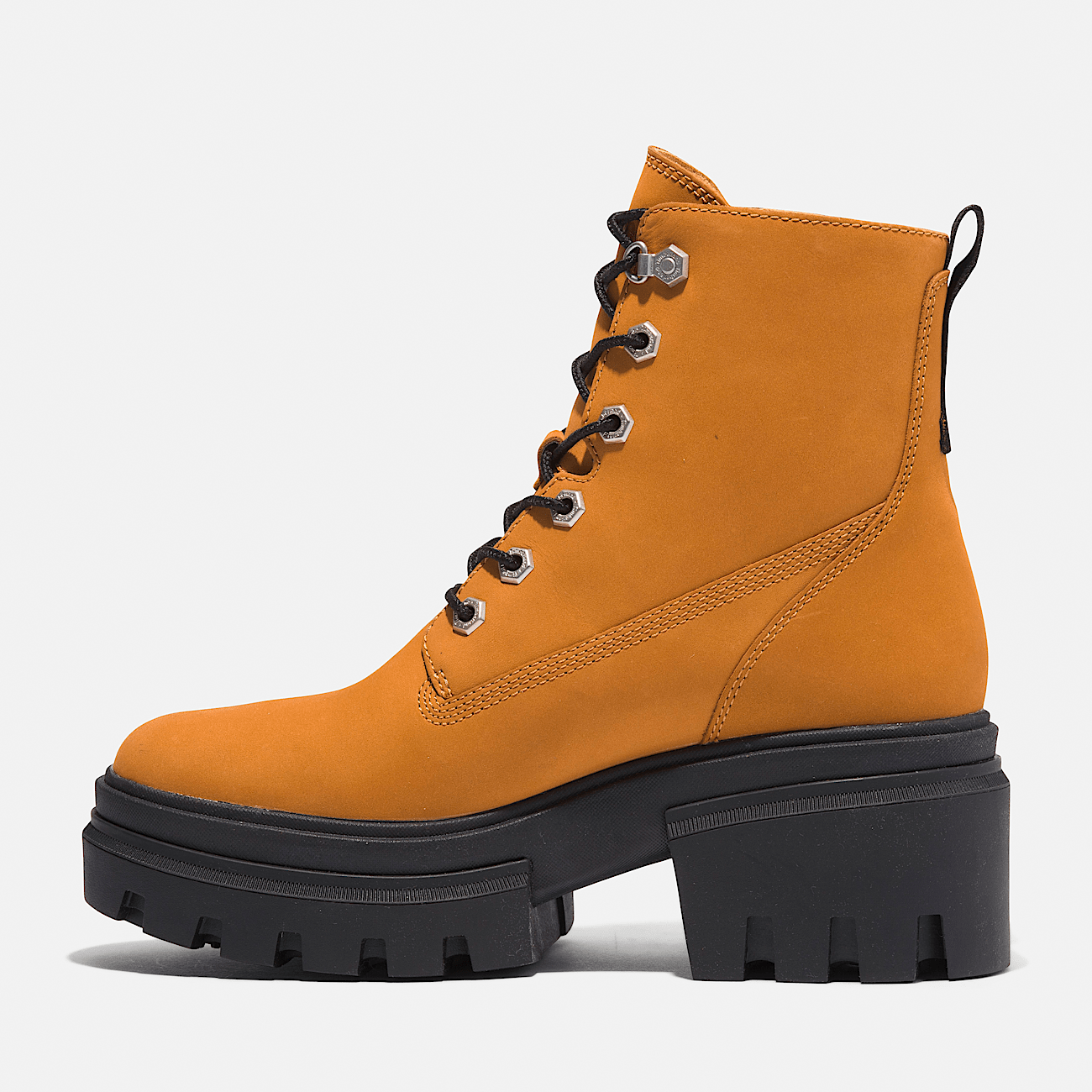 averil 6 eye heeled boot