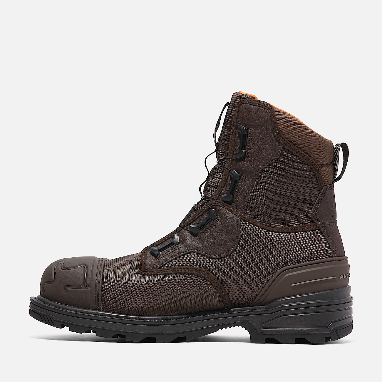 Men s Timberland PRO BOA Magnitude 8 Composite Toe Work Boot in Brn ballistic