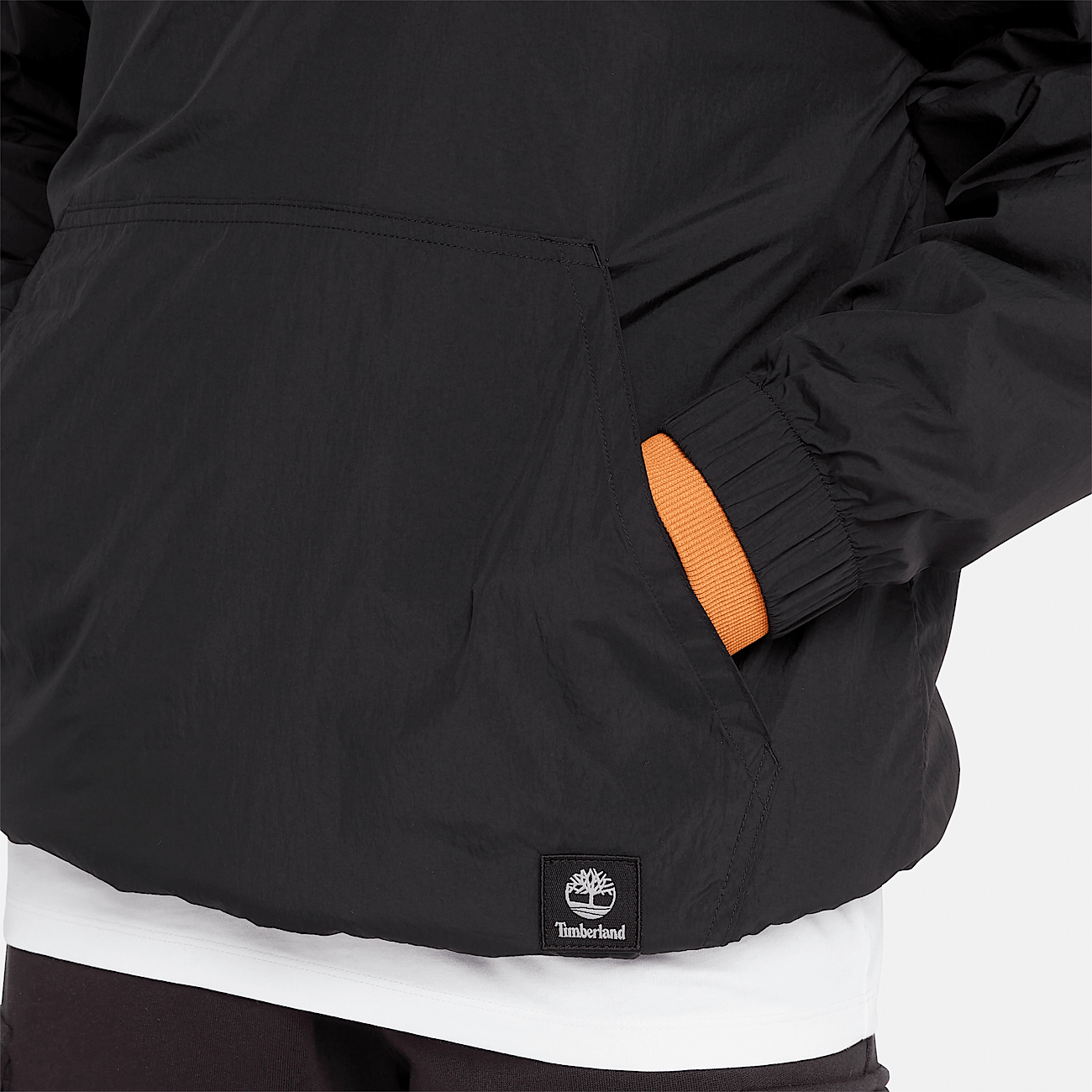 Black pullover jacket men's online