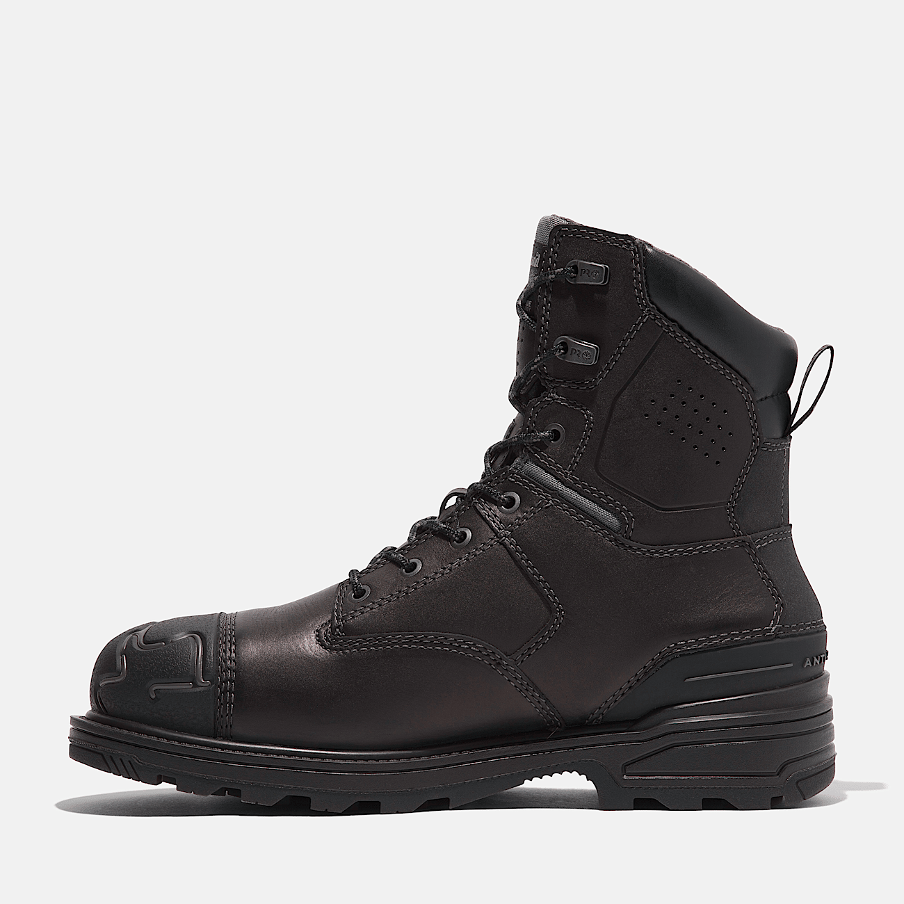 Black timberland boots size 8 top