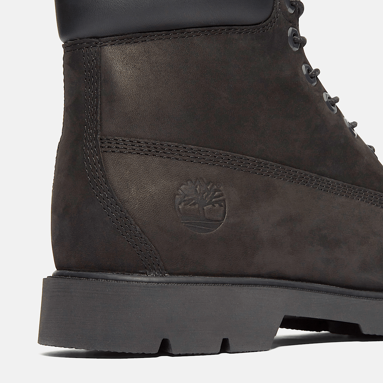 Black 6 inch timberland boots shop