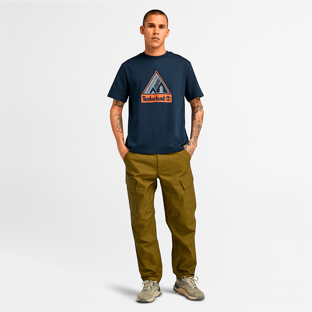 T-shirt imprimé Outdoor Inspired Front pour hommes