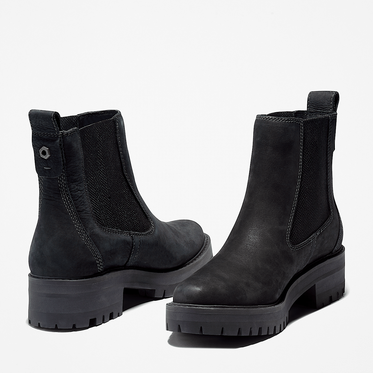 Timberland courmayeur valley olive leather chelsea pull on ankle boots store