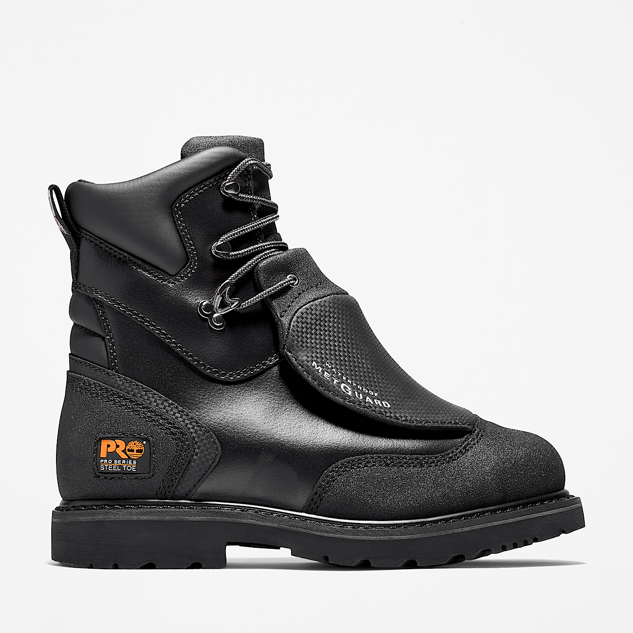 Steel toe met guard work boots best sale