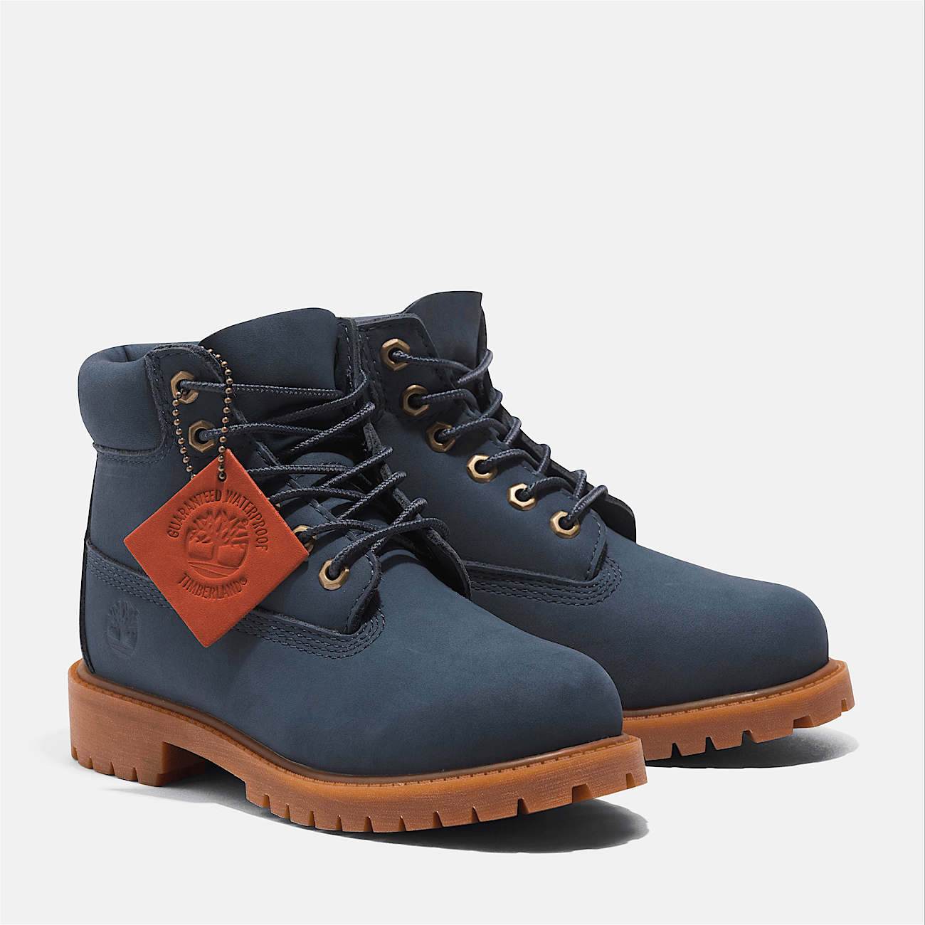 Junior Timberland Premium 6 Inch Lace Up Waterproof Boot