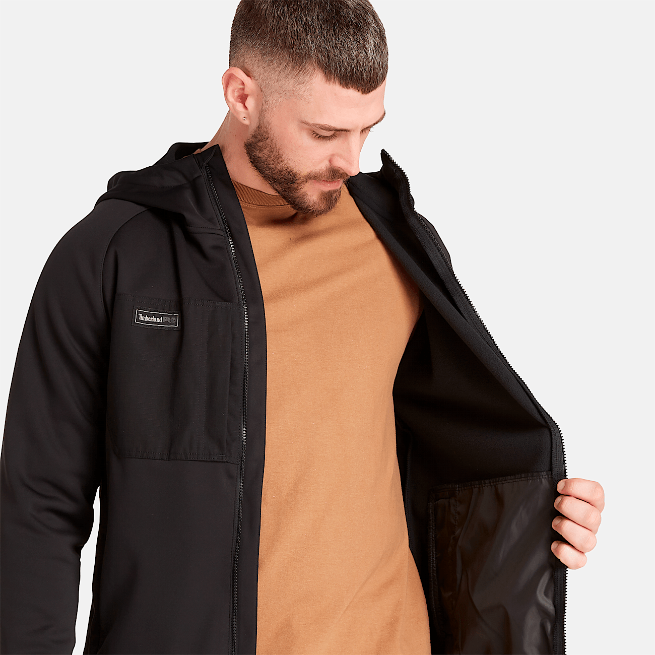 Men s Timberland PRO Ironhide Hooded Softshell Jacket