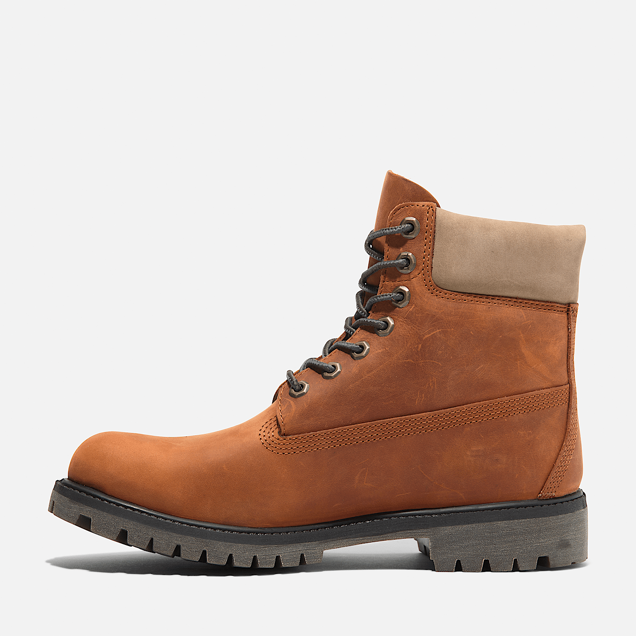 Men s Timberland Premium 6 Inch Lace Up Waterproof Boot in Md org fg