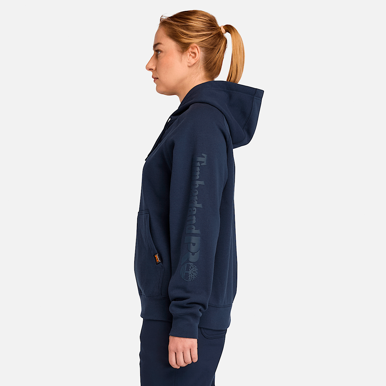 Blue timberland hoodie deals