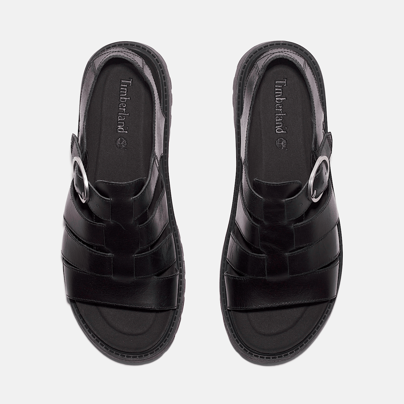 Black fisherman sandals womens clearance