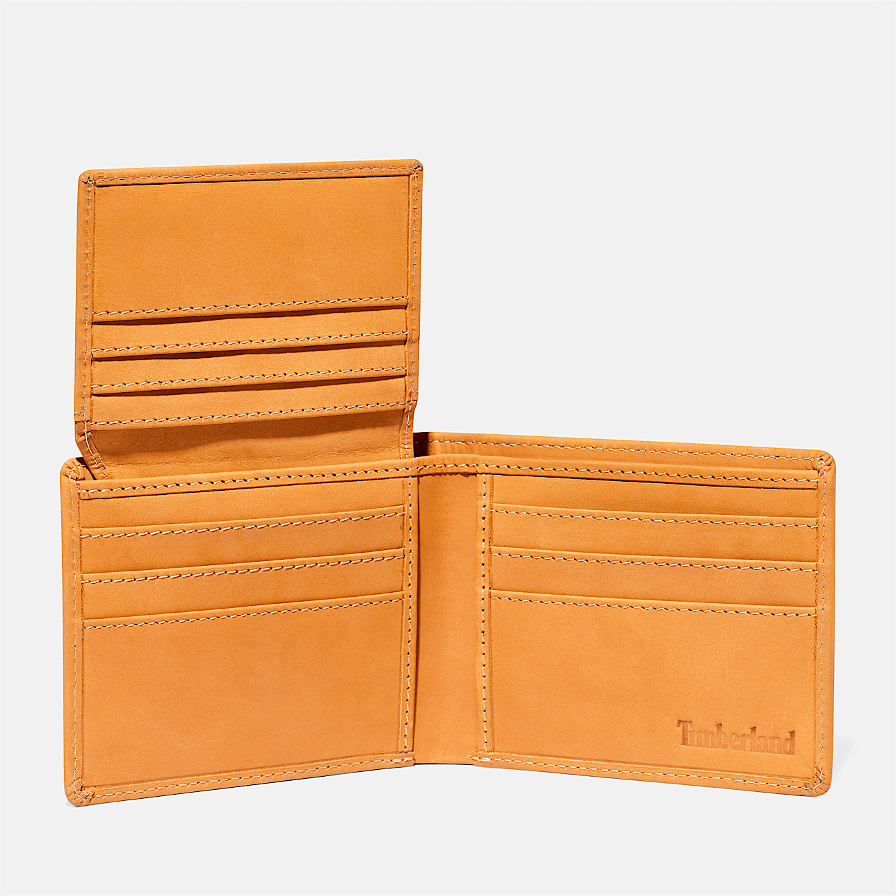 Men s Red Bank Oversized Tree Logo Passcase Wallet