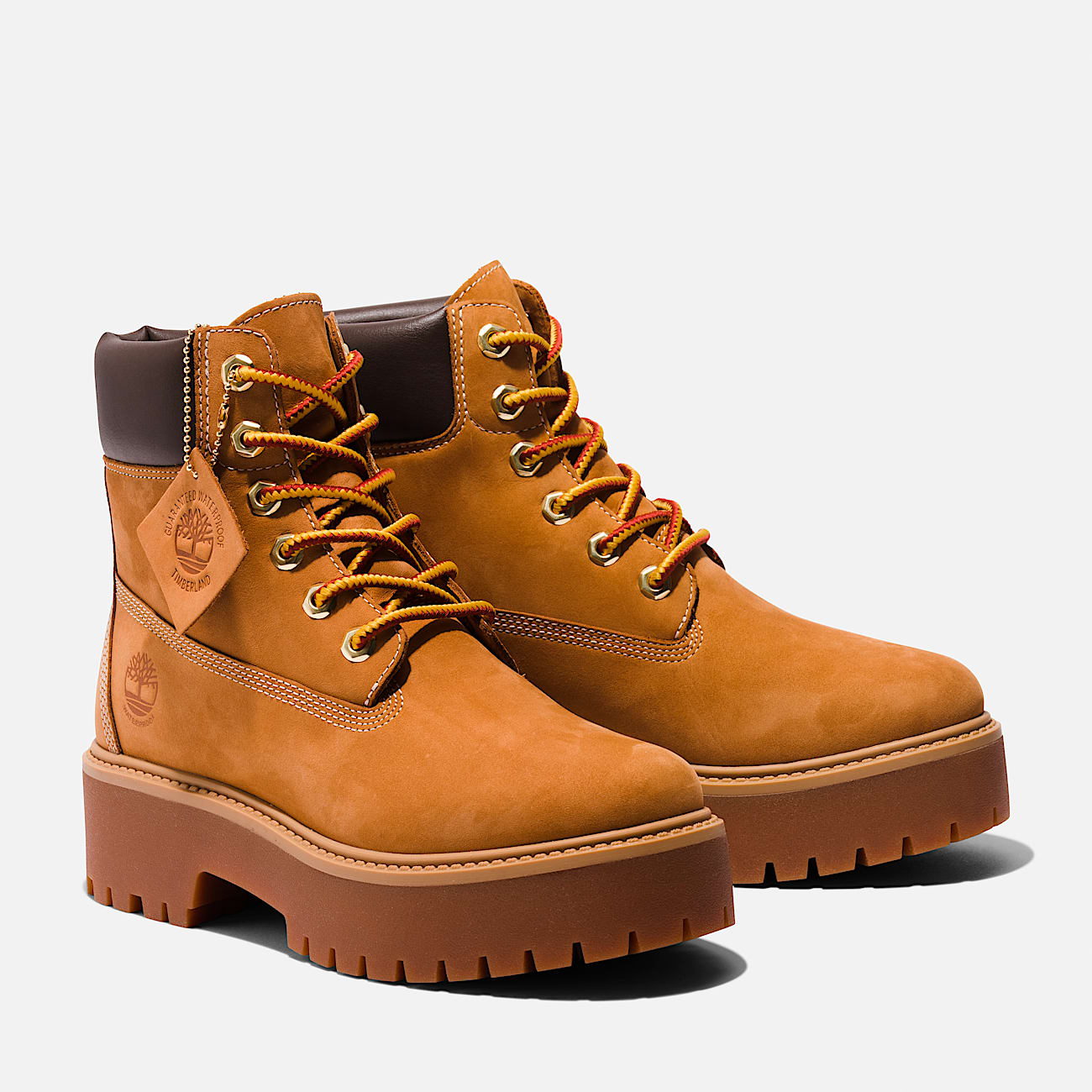 Chunky timberland boots on sale
