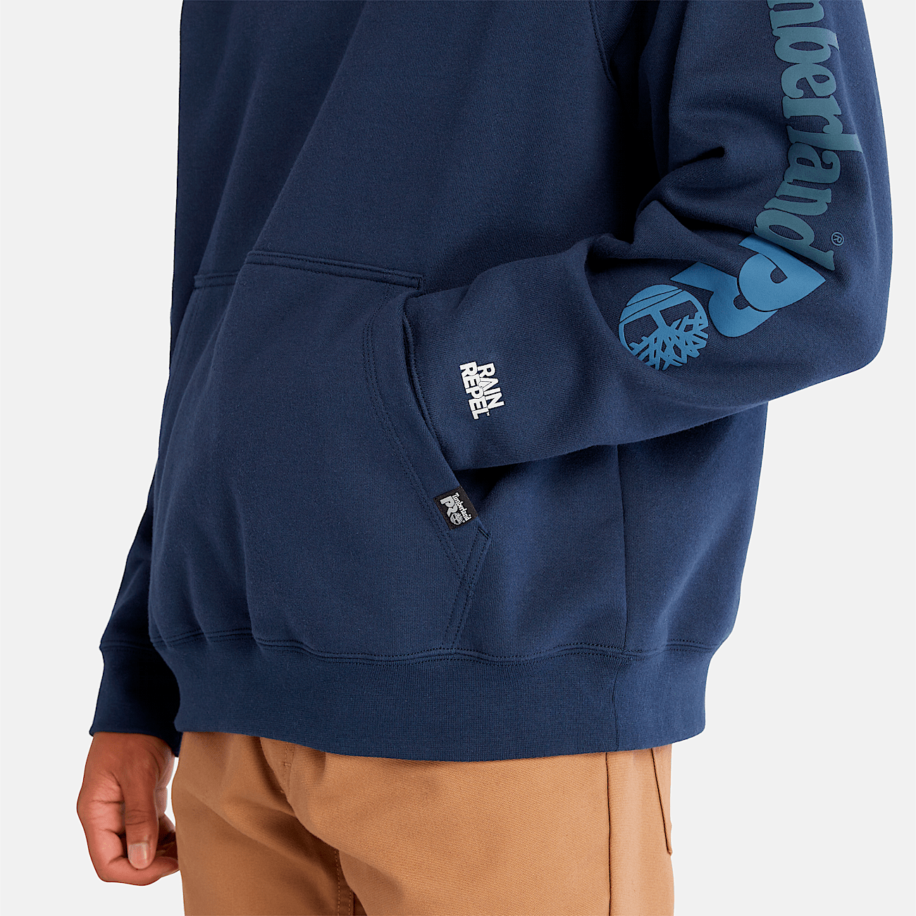 Blue timberland hoodie discount