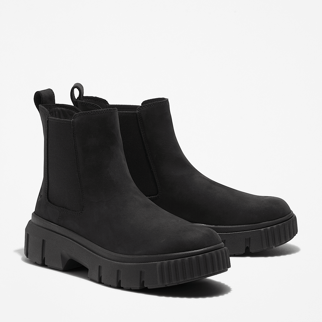 Grey timberland chelsea boots sale