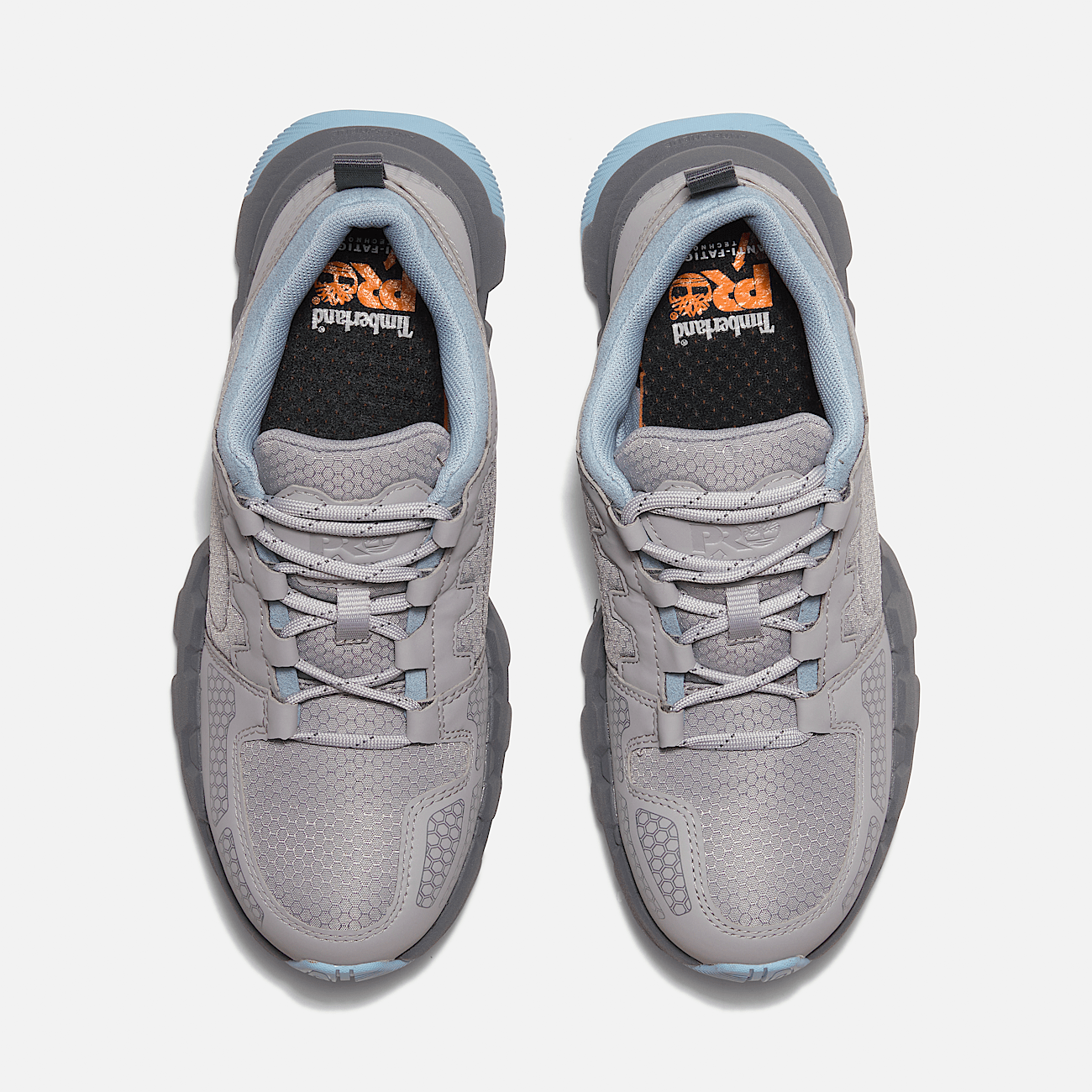 Women s Timberland Pro powertrain EV Composite Toe Work Shoe Grey Blue 11 W