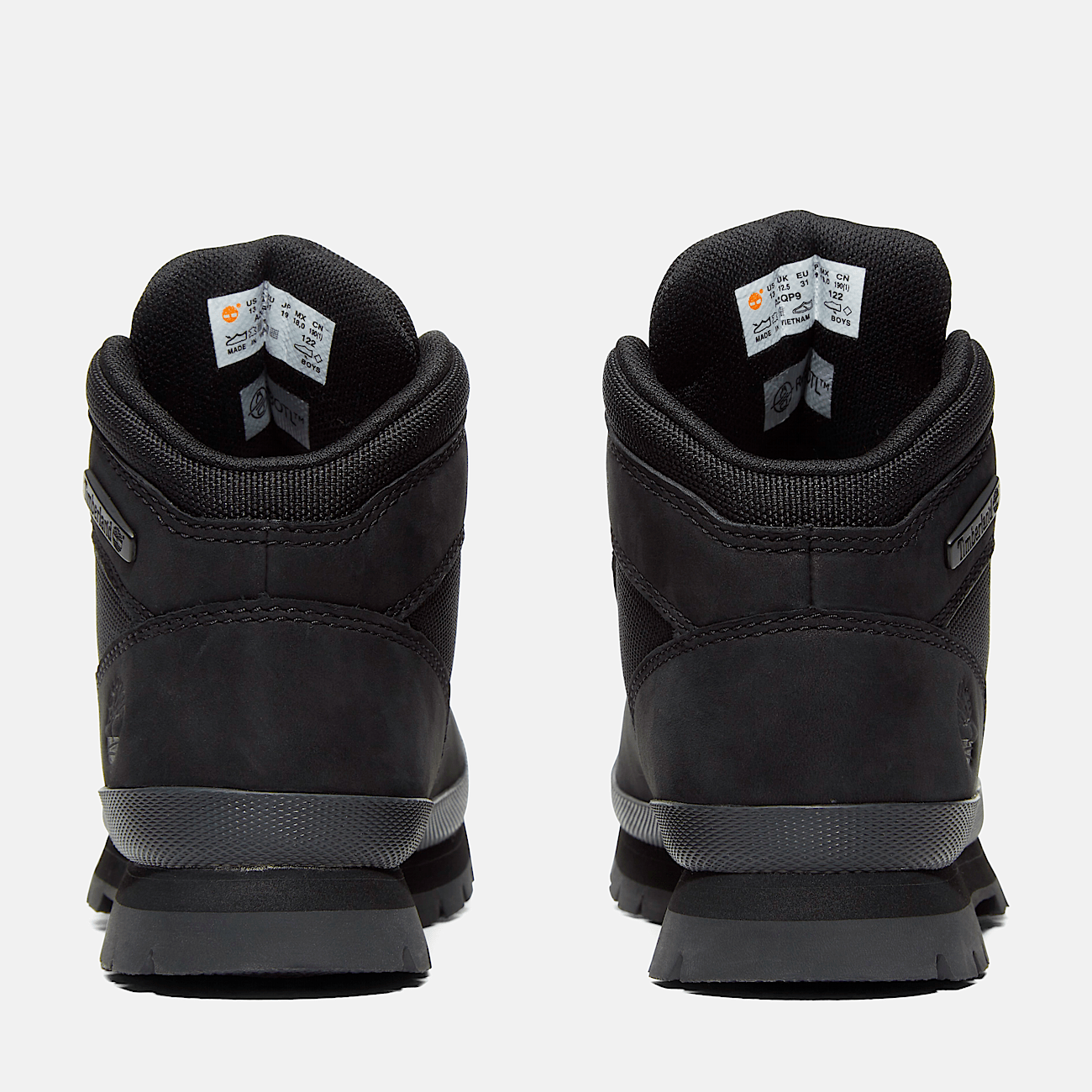 Junior black timberland boots uk discount