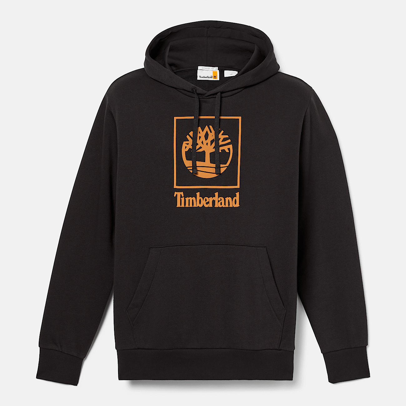 Black logo hoodie sale