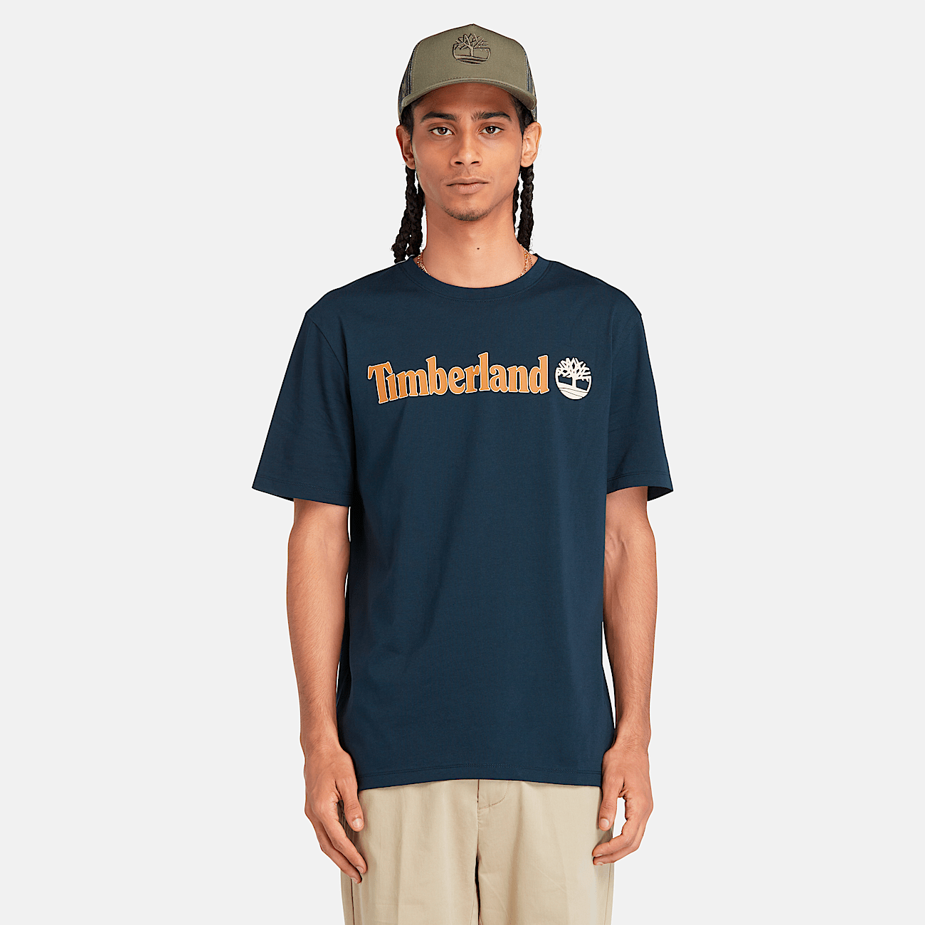 Men's Linear Logo Short Sleeve T-Shirt