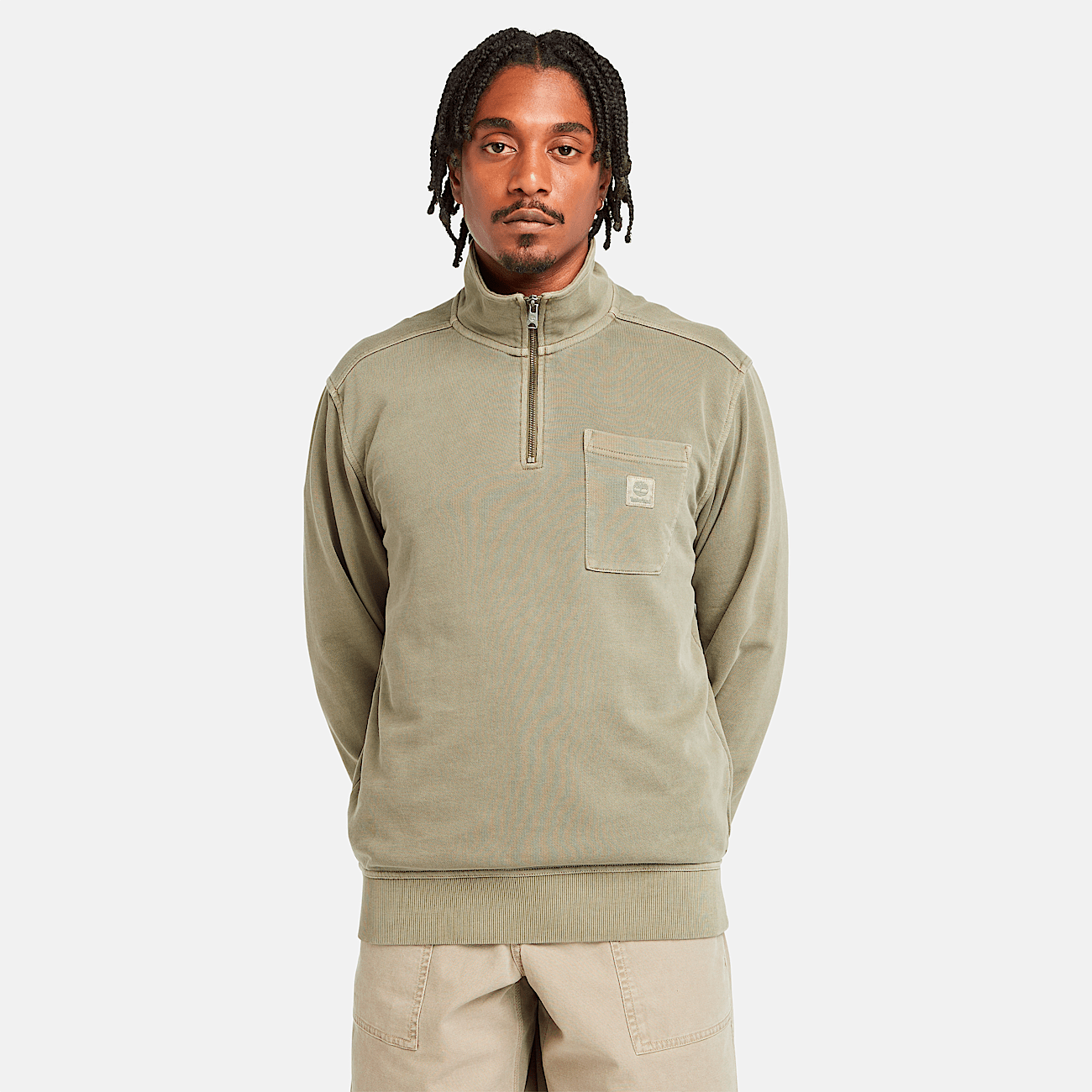 Half zip pullover hoodie deals