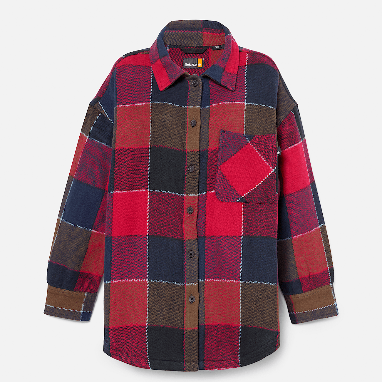 Women's Heavy Flannel Long Overshirt