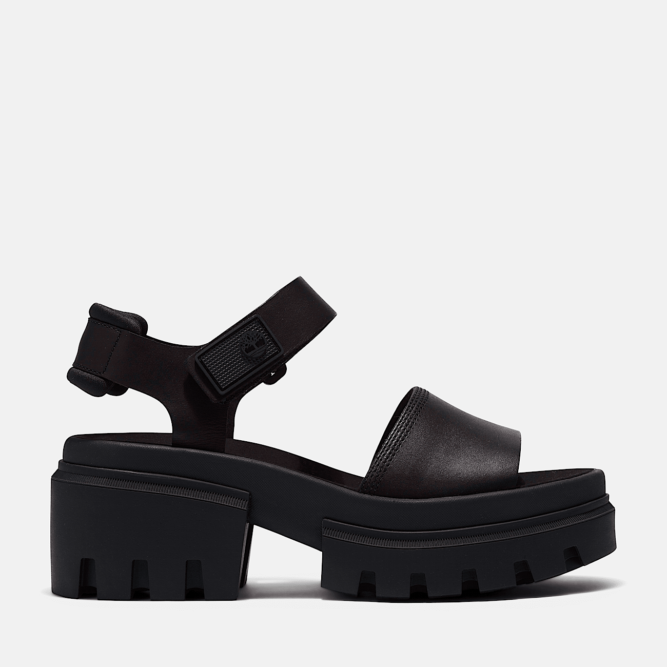 Black strap sandals with white sole hot sale