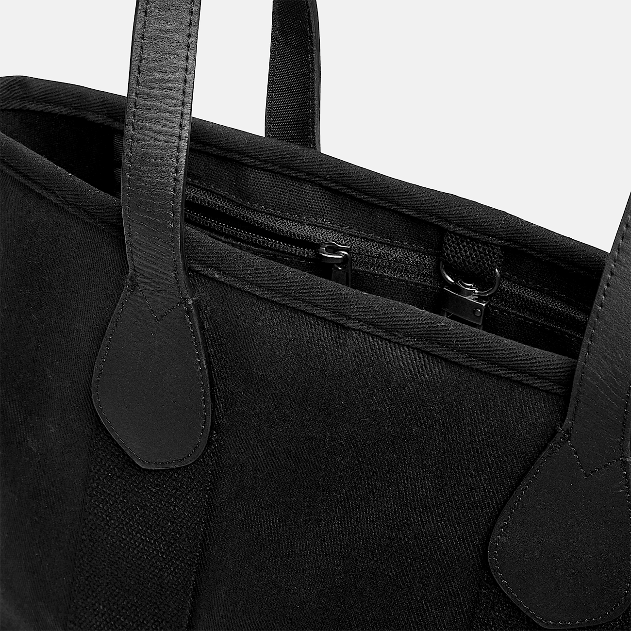 Canvas and Leather Tote