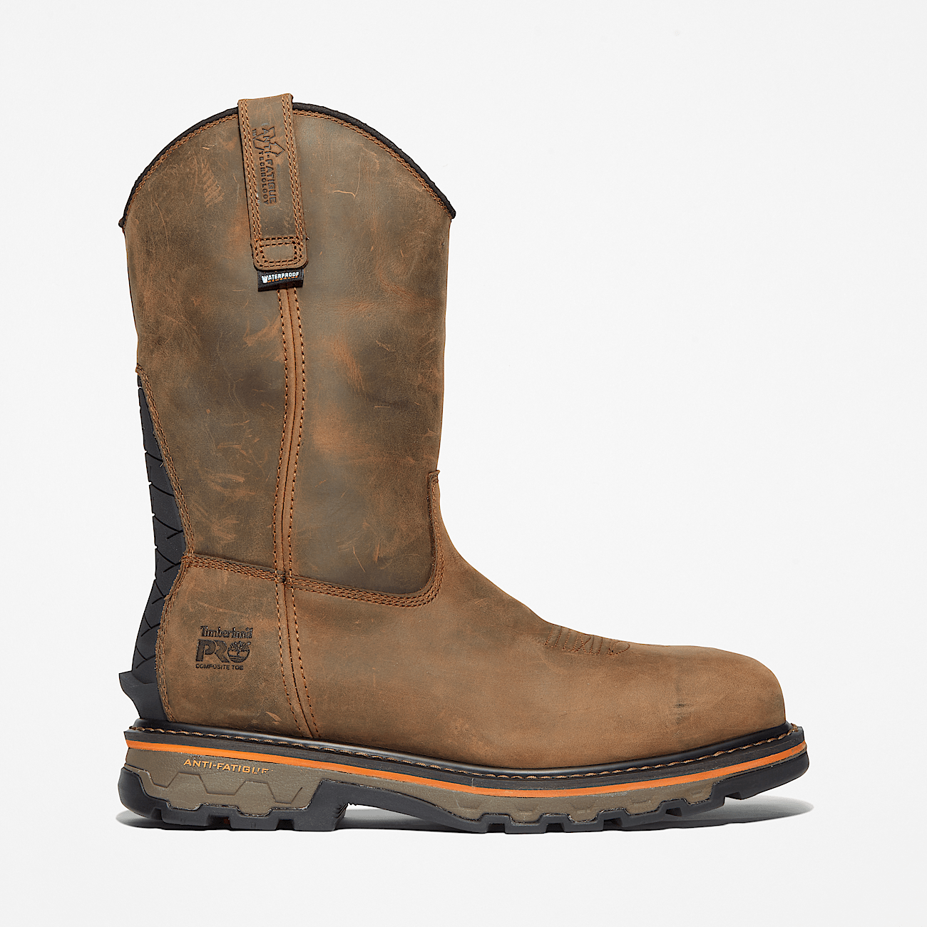 Men s True Grit Pull On Composite Toe Waterproof Work Boot