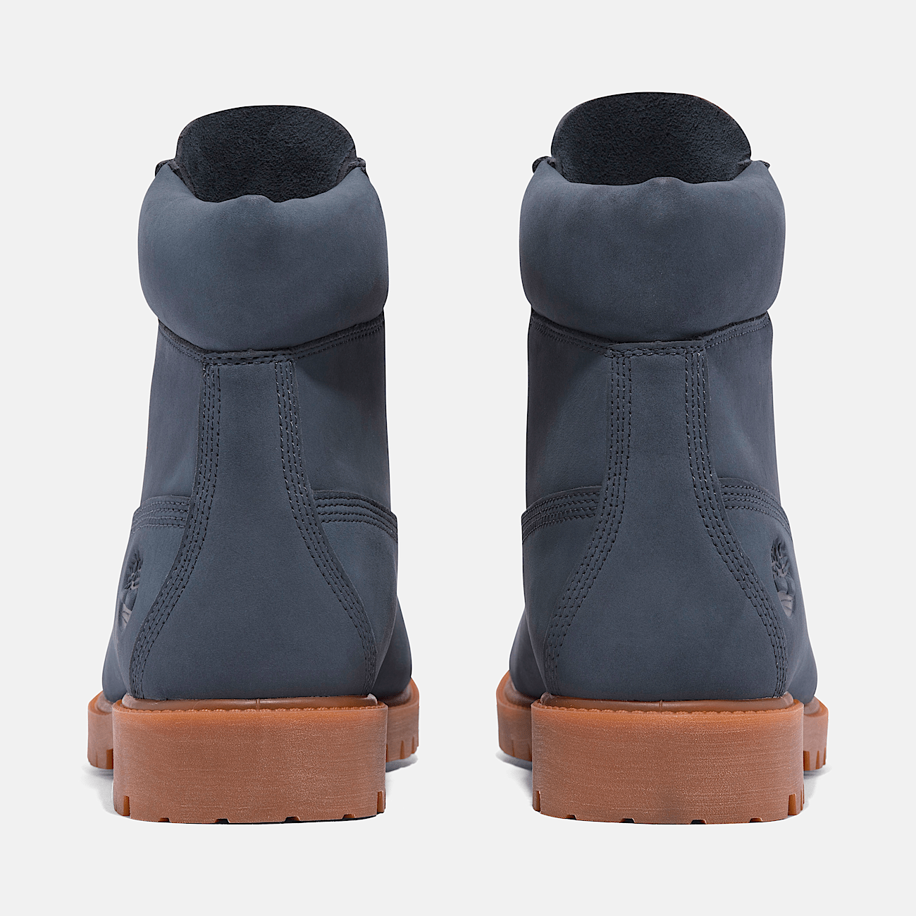 Navy blue and brown timberlands shop
