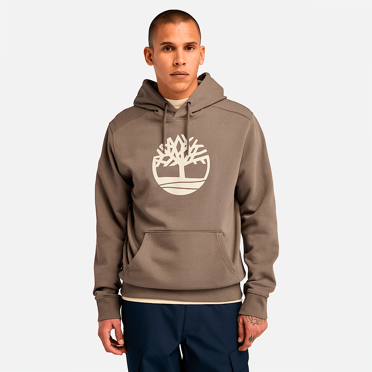 Timberland logo sweatshirt clearance