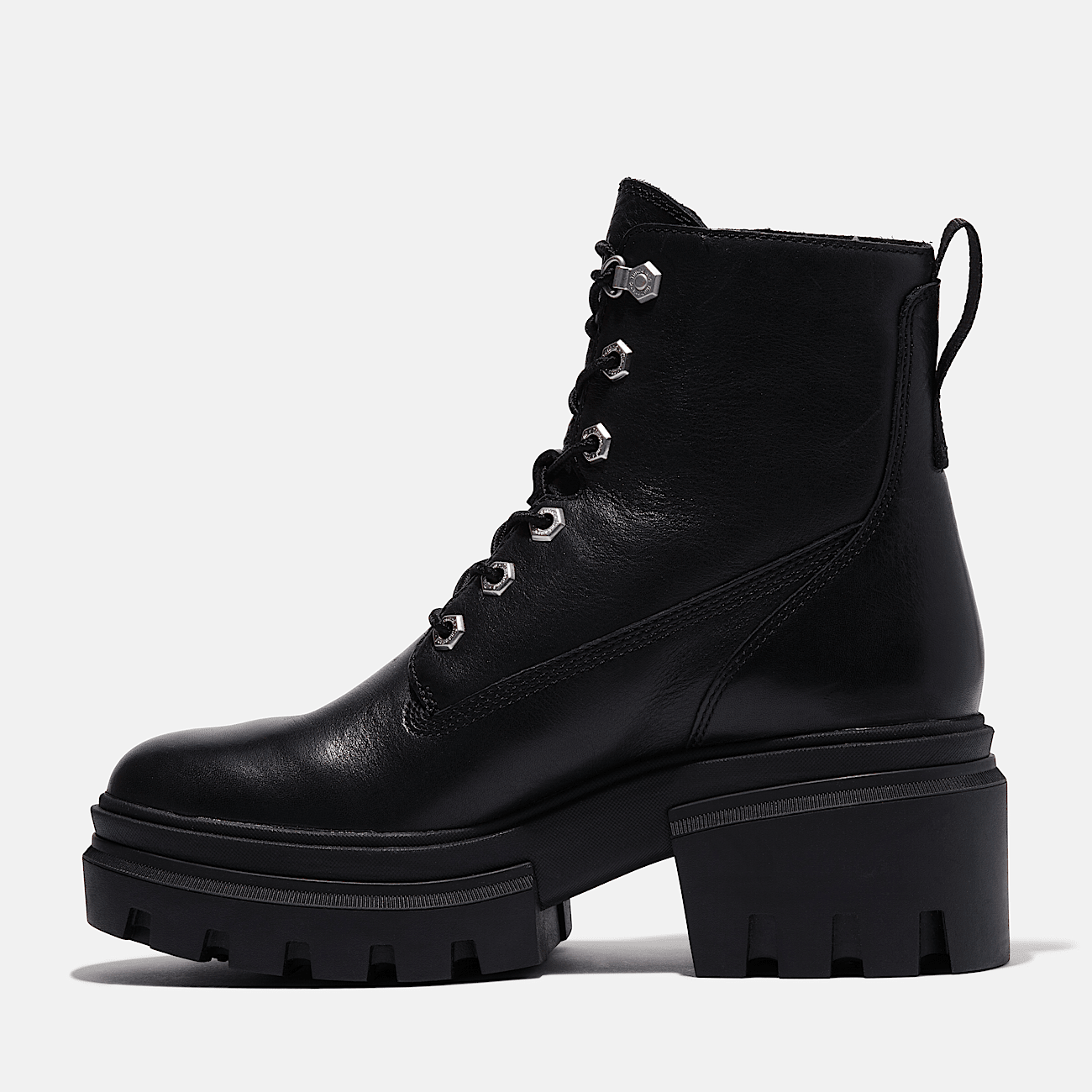 Timberland Women s Everleigh 6 Inch Lace Up Boots Black Size 6