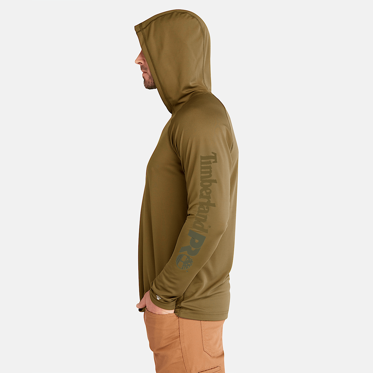 Timberland olive green hoodie on sale