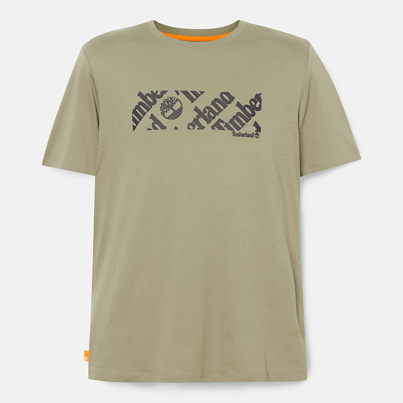 Men's Short Sleeve Linear Logo Print T-Shirt