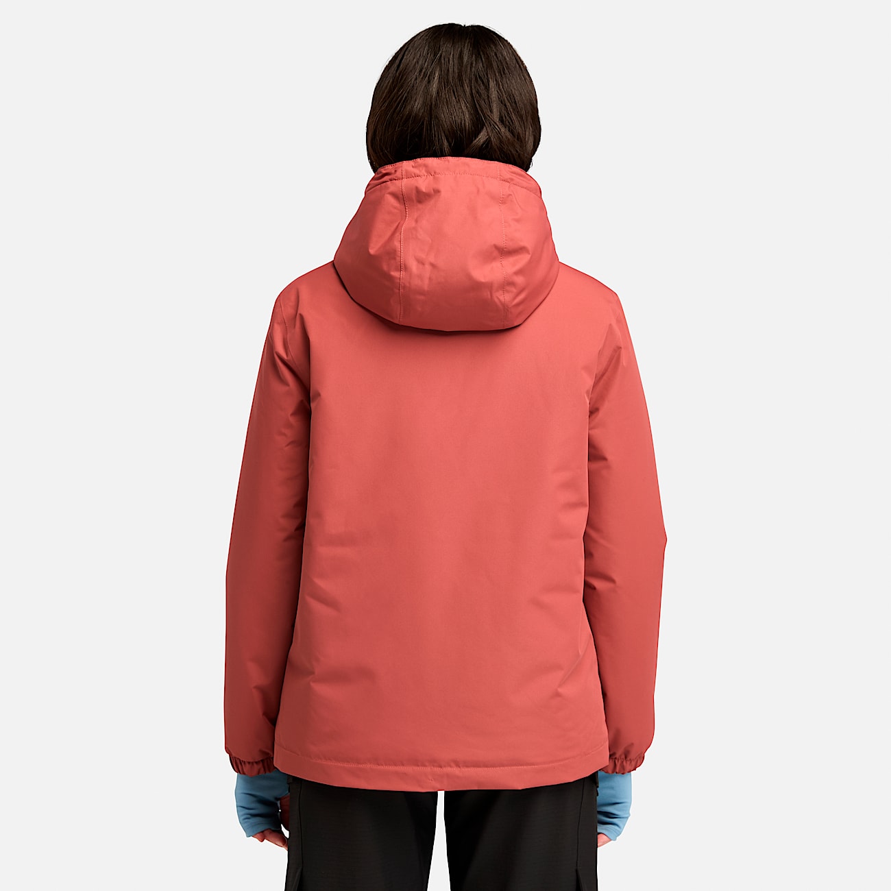 Insulated water resistant jacket outlet