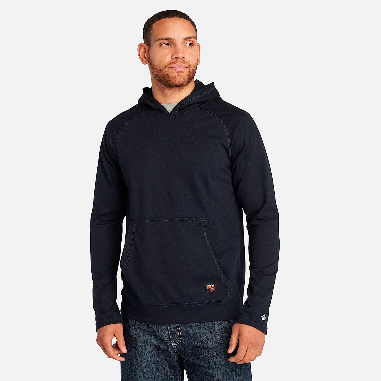 Men s Timberland PRO Cotton Core Flame Resistant Hoodie in Navy