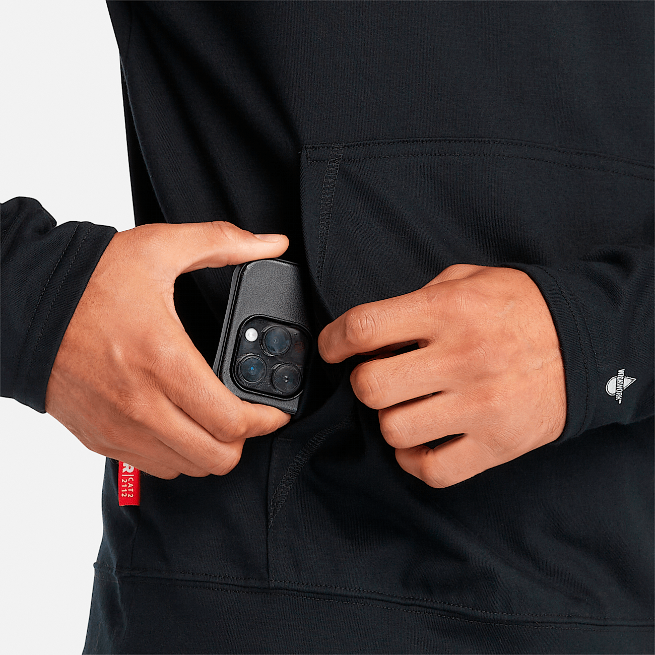 Men s Timberland PRO Cotton Core Flame Resistant Hoodie