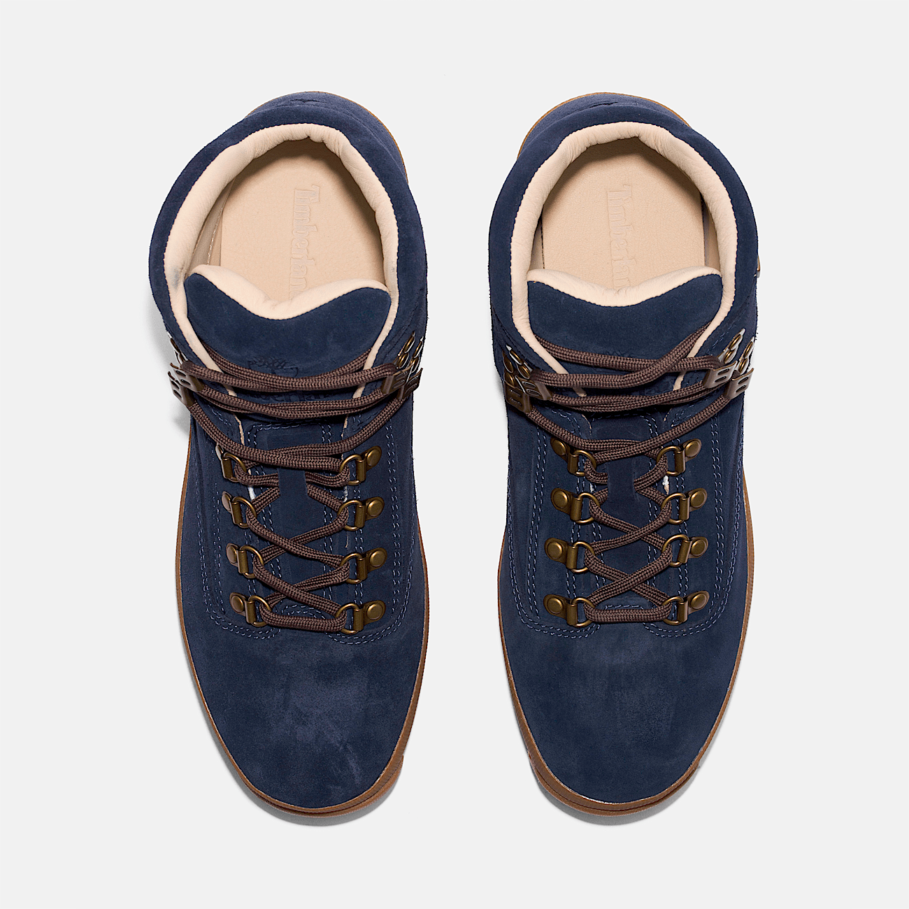 Navy blue timberland euro hiker top