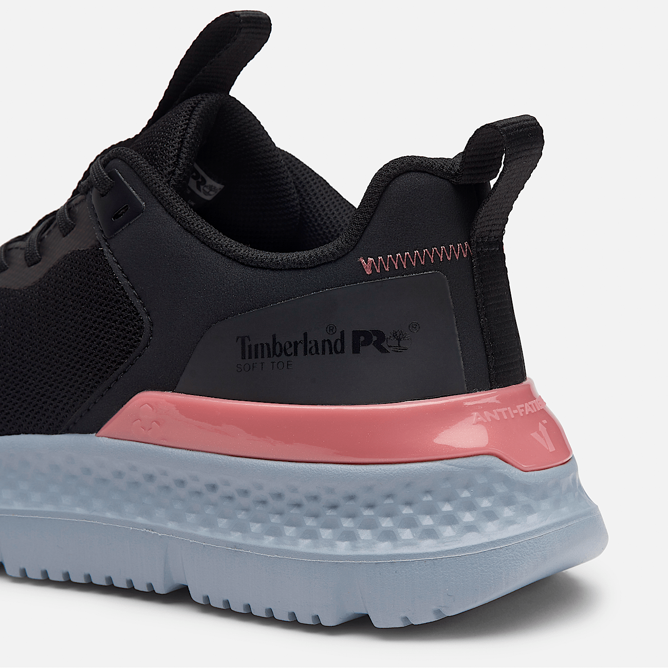 Timberland Pro Women s SETRA Athletic Work Sneakers in Black Pink