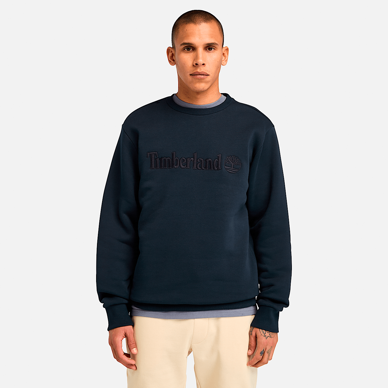 Black timberland sweatshirt on sale