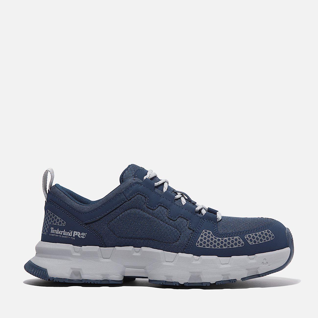 Men s Timberland Pro powertrain EV Composite Toe Work Shoe Navy Grey 11 M
