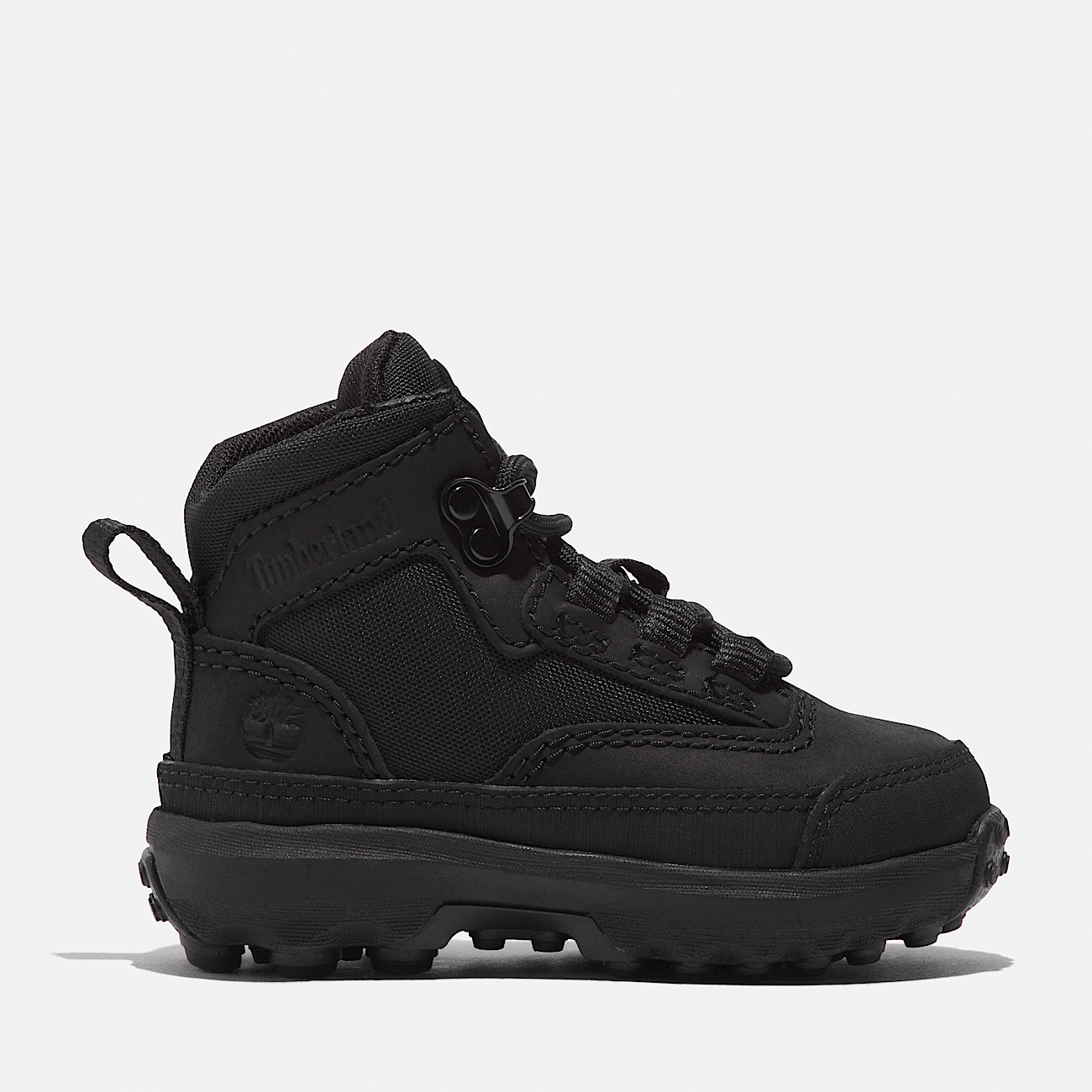 Timberland Toddler Converge Hiking Boots in Black Nubuck Size 6 M