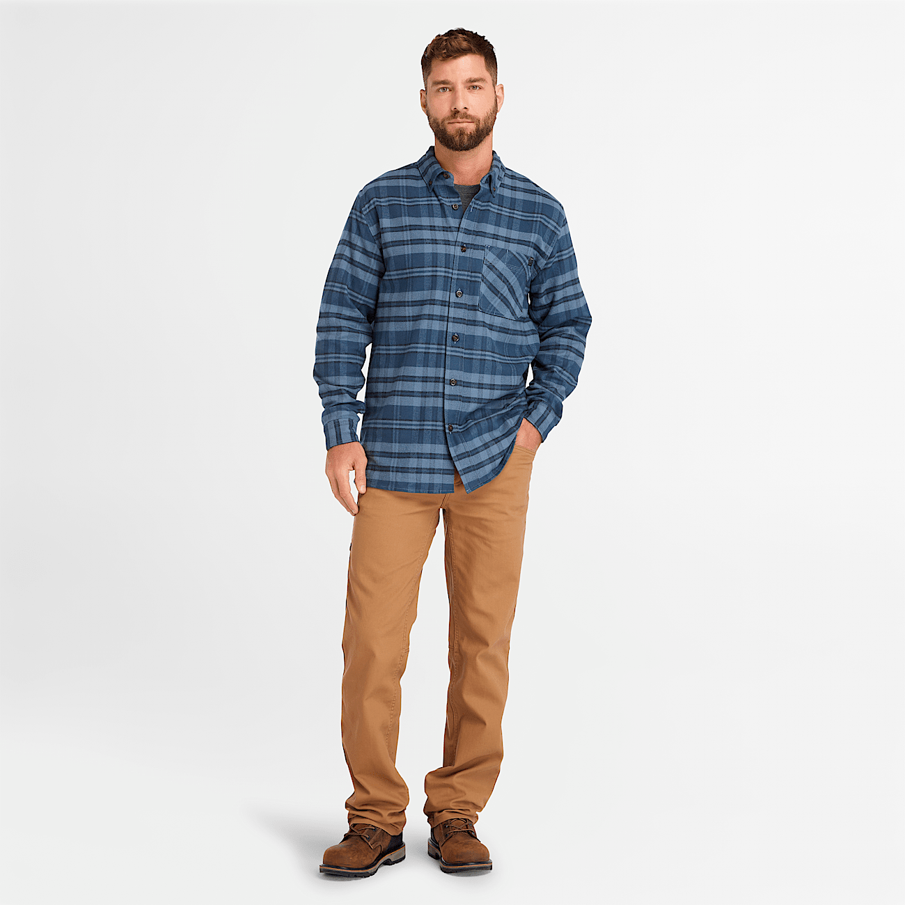 Camisa jeans timberland discount